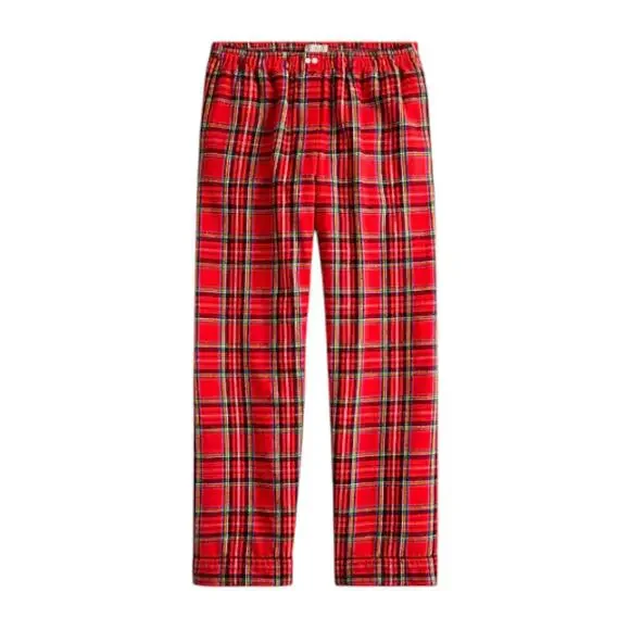 J.Crew Flannel Pajama Pant Good Tidings Plaid Women’s Size S CP545 New